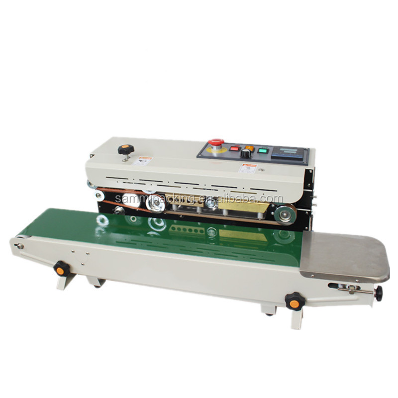 Hot sale high speed industrial plastic bag sealer heat sealing machine