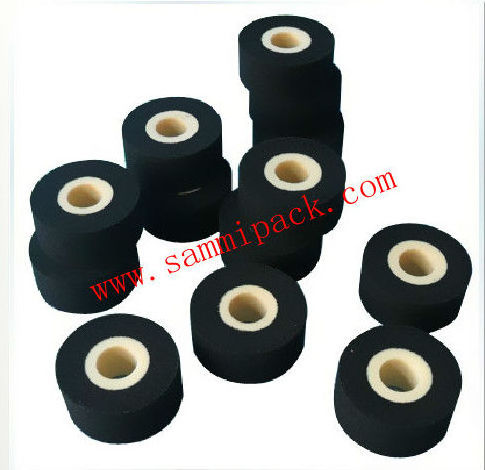 high quality  hot ink coding roller machine printer parts 36mm*32mm black hot printing ink roller for date coding