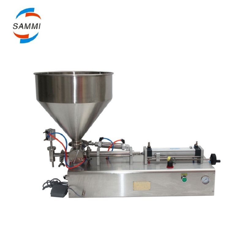 Pneumatic Nail Polish Machinery Peanut Butter Filling Machine