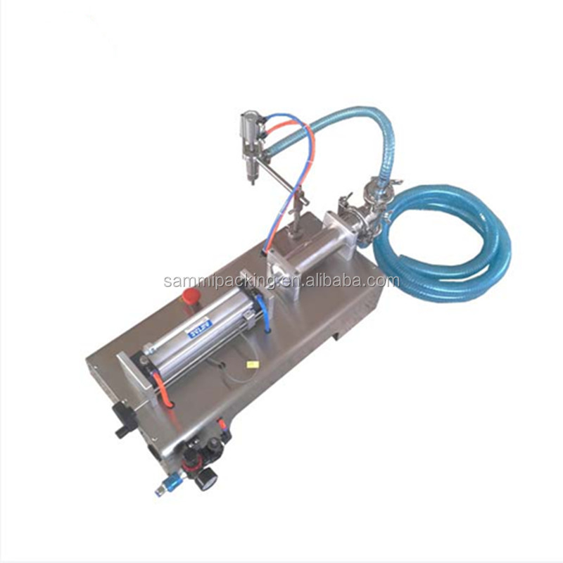 One Nozzle Horizontal chili oil filling machine, chili oil dispensing machine