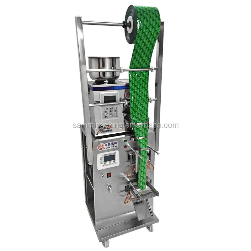 Full Automatic Weighing Chips Snacks Gummy Bears Candy Filling Packaging Machine Vffs Packing Machine