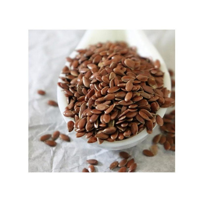 Non-GMO Organic Whole Gold Linseed Grain Brown Flax Seeds