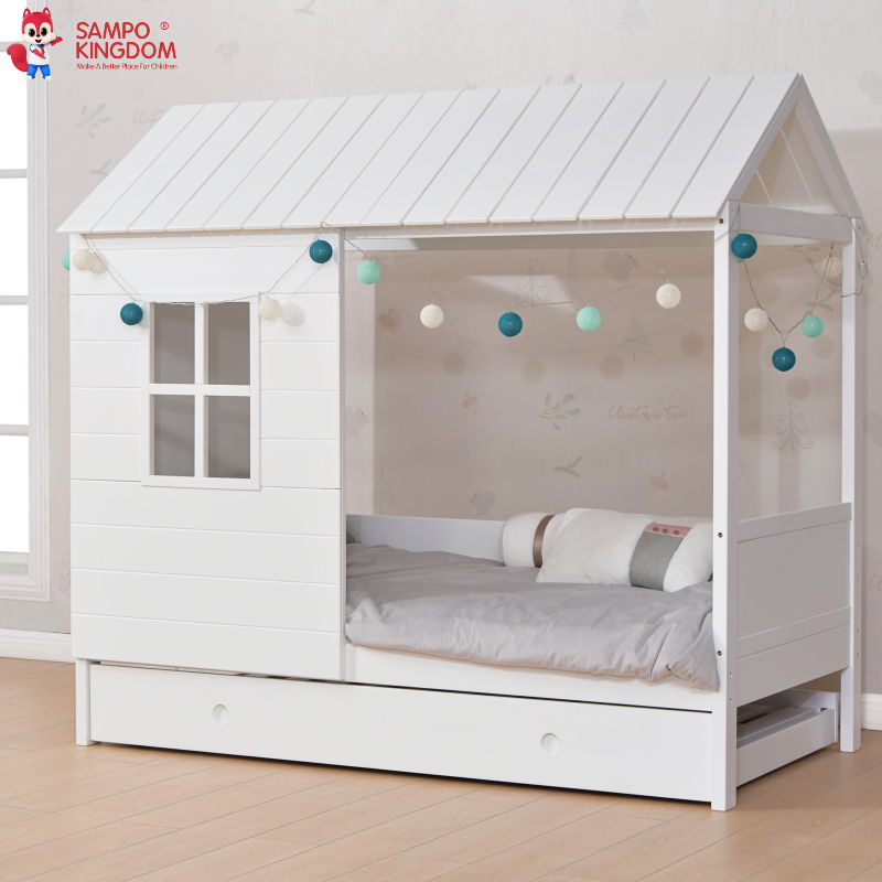 Cama Factory For Babies And Kids Bedroom Furniture Twin Modern Handmade House Single Montessori Solid Wood Child & Kids Bed