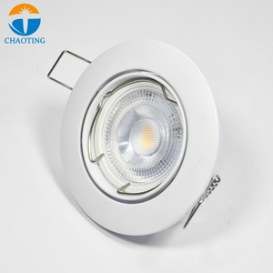 Ceiling Lights Embedded Die-Cast Aluminum Indoor Spot Light Fixture MR16 Recessed LED Down Light Frame GU10 Downlight Housing