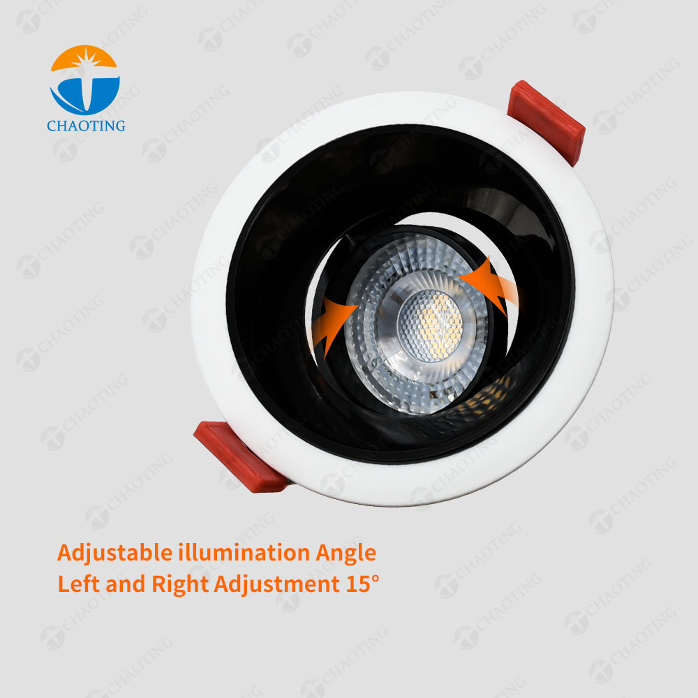 Aluminum GU5.3 GU10 Ceiling Down Light Housing For LED COB Modules LED Lamp Fixtures MR16 GU10 Spotlight Fittings Downlight