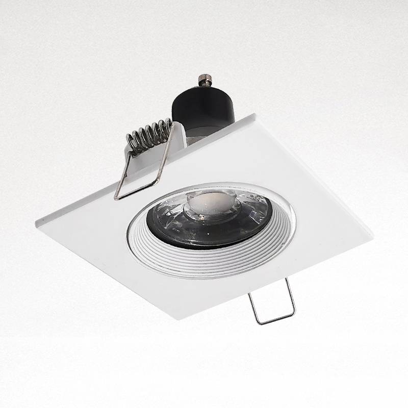 Hot Sale Recessed Ceiling M16 Square Lighting Fixture GU10 Downlight Holder