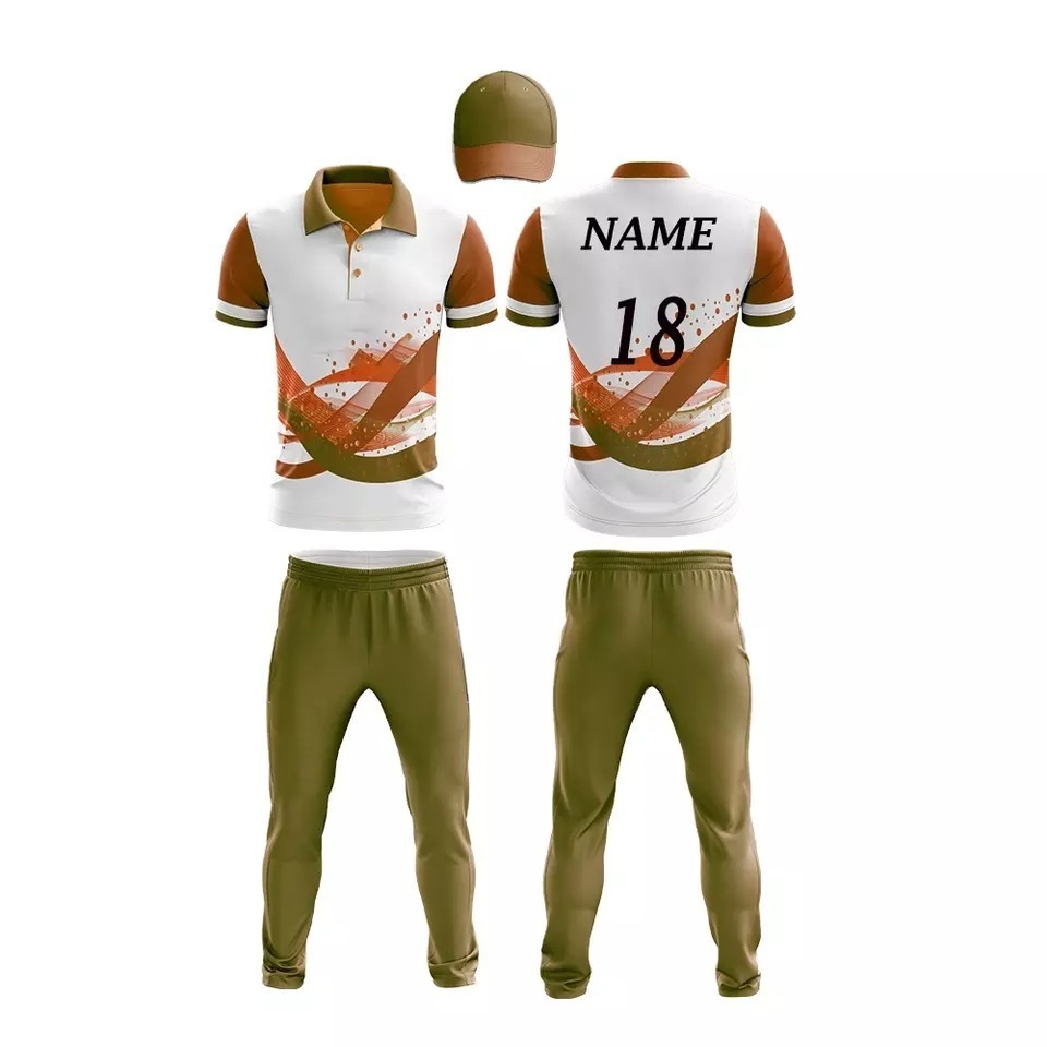 Made Custom Design Cricket Uniform Cricket Jersey and Pant | Top Quality Printed Cricket Uniform