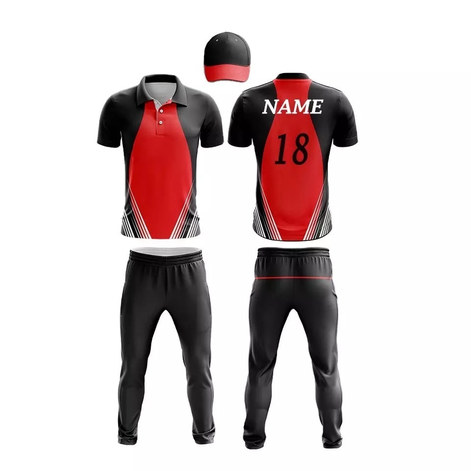 Made Custom Design Cricket Uniform Cricket Jersey and Pant | Top Quality Printed Cricket Uniform