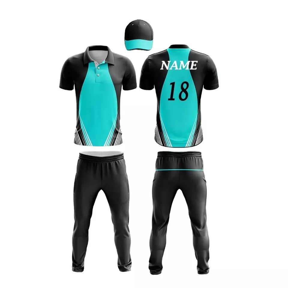 Made Custom Design Cricket Uniform Cricket Jersey and Pant | Top Quality Printed Cricket Uniform