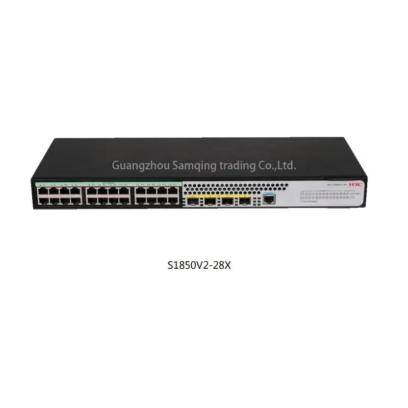 S1850V2-52X Ethernet Network Switch Four 10g SFP Uplink 52ports H3c Soho Switch