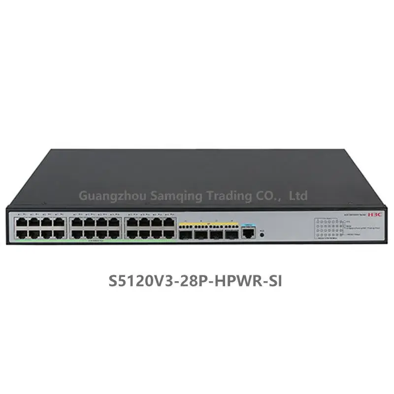 S5120V3-54p-Pwr-Si Ethernet Network Switch H3c Green Intelligent Gigabit Poe Switch