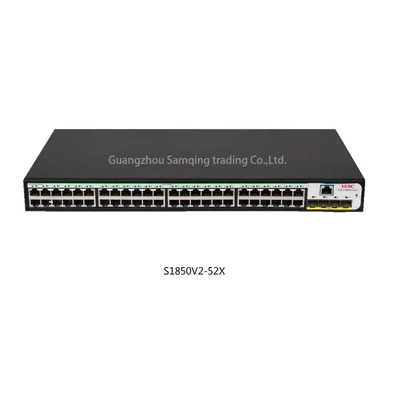 S1850V2-52X Ethernet Network Switch Four 10g SFP Uplink 52ports H3c Soho Switch