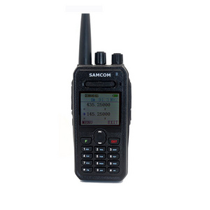 Hot selling am fm ssb cb  portable walkie talkie dual band uhf vhf radio fm from SAMCOM AP-400UV Plus