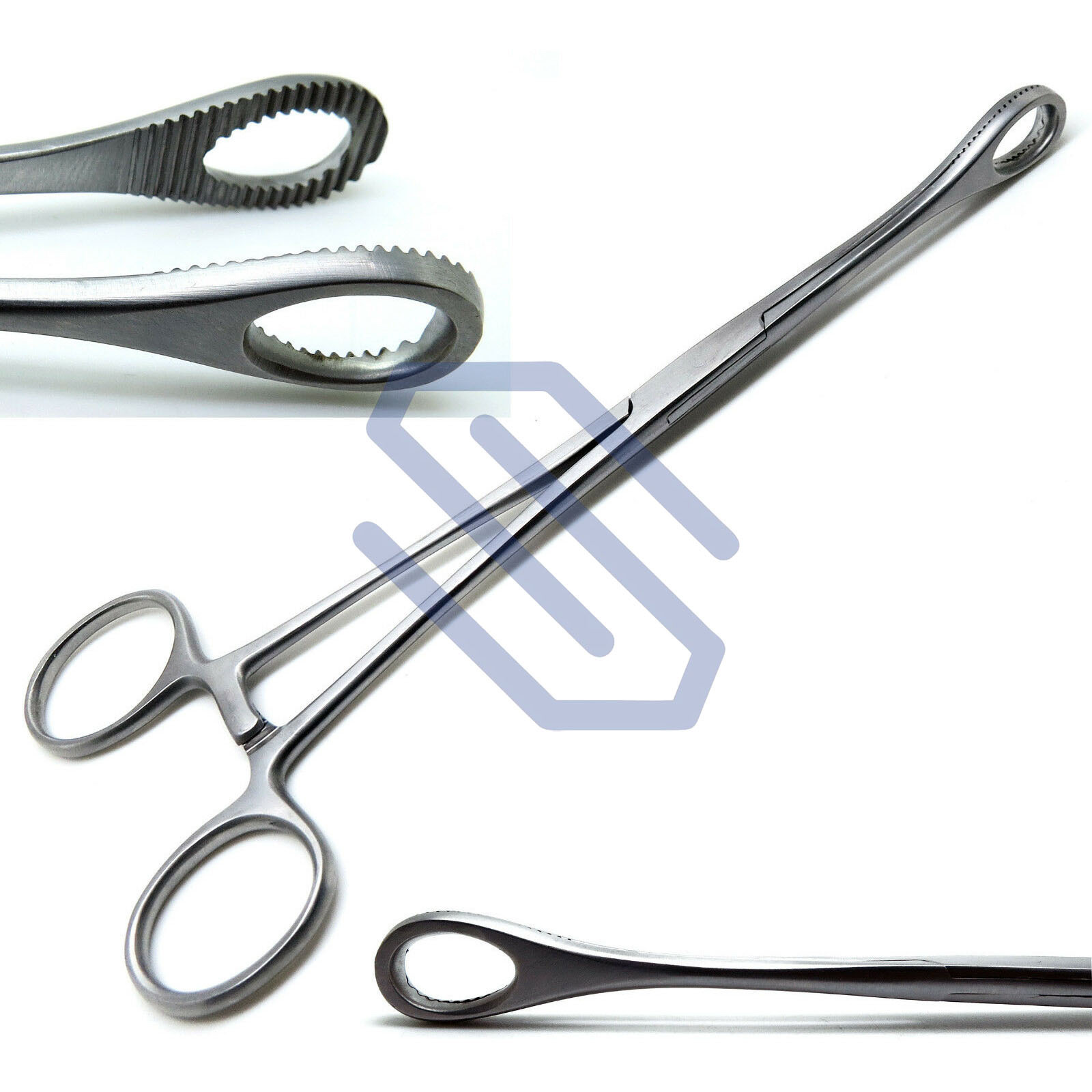 Surgical Veterinary Foerster Sponge Straight Forceps 12