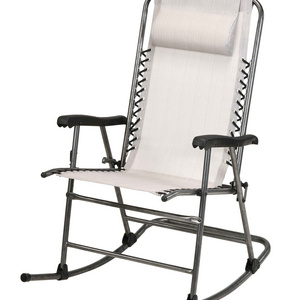 Garden beach pool outdoor folding chairs, zero gravity rocking chairs