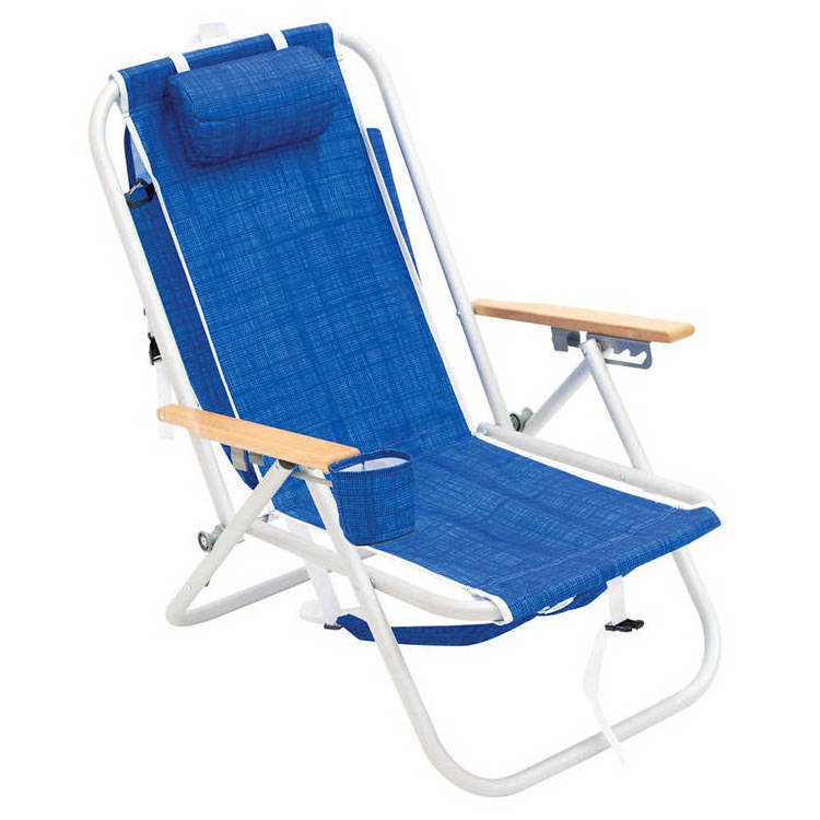 chaise lounge camping outdoor folding comfortable foldable beach adjustable recliner chair