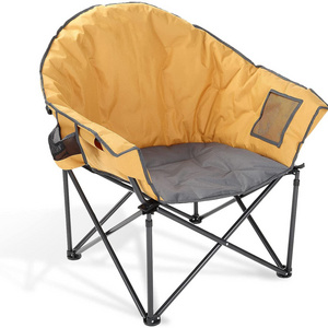 Oversized Relaxing Fishing Chair Foldable Multi-Color Portable Rocking Camping Chair Folding