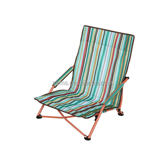 Wholesale Lightweight Portable Heavy Duty Beach Chairs Low Outdoor Camp Chair Folding Outdoor