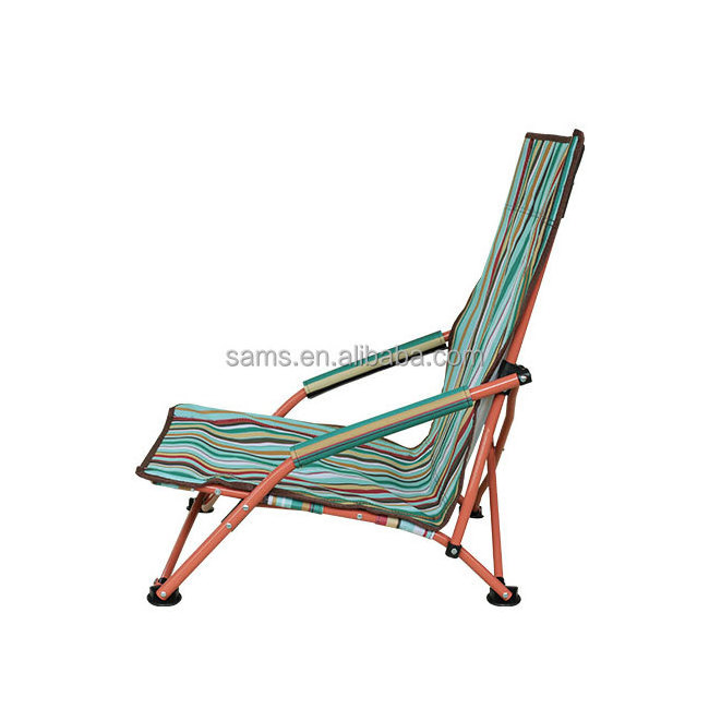 Wholesale Lightweight Portable Heavy Duty Beach Chairs Low Outdoor Camp Chair Folding Outdoor