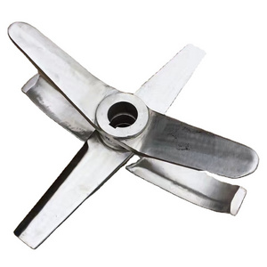 Stainless Steel PVC powder Mixer Spare Parts Paddle Blade For  Plastic Pvc mixing Hot Cooling Mixer Machine