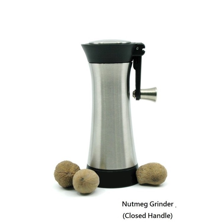 Professional 12cm Stainless Steel Manual Nutmeg Mill Grinder