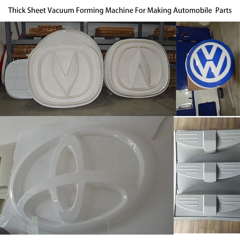 High End Customization ABS Car Bumper Thermoforming 3D Body Kit Vacuum Forming Machine