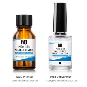 High quality 15ml wholesales uv acrylic gel fast air dry gel nail primer and dehydrator nail