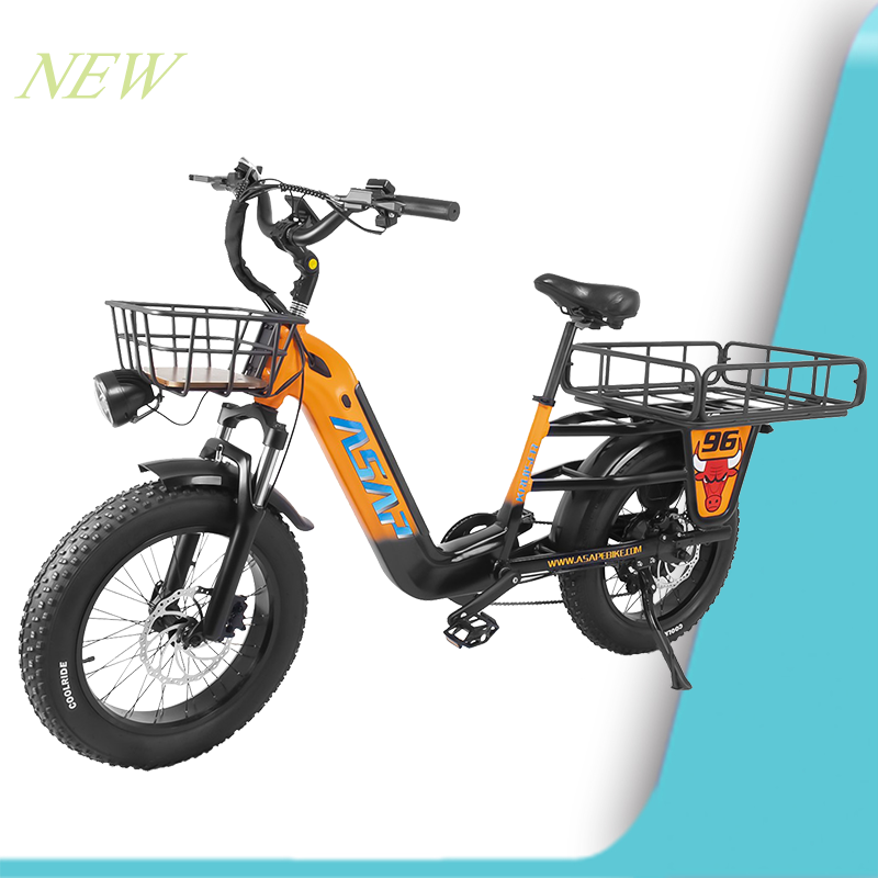 2024 New High Speed E-bike Equipped 26 Inch Fat Tire Using 48V Lithium Battery Powered Electric Bike