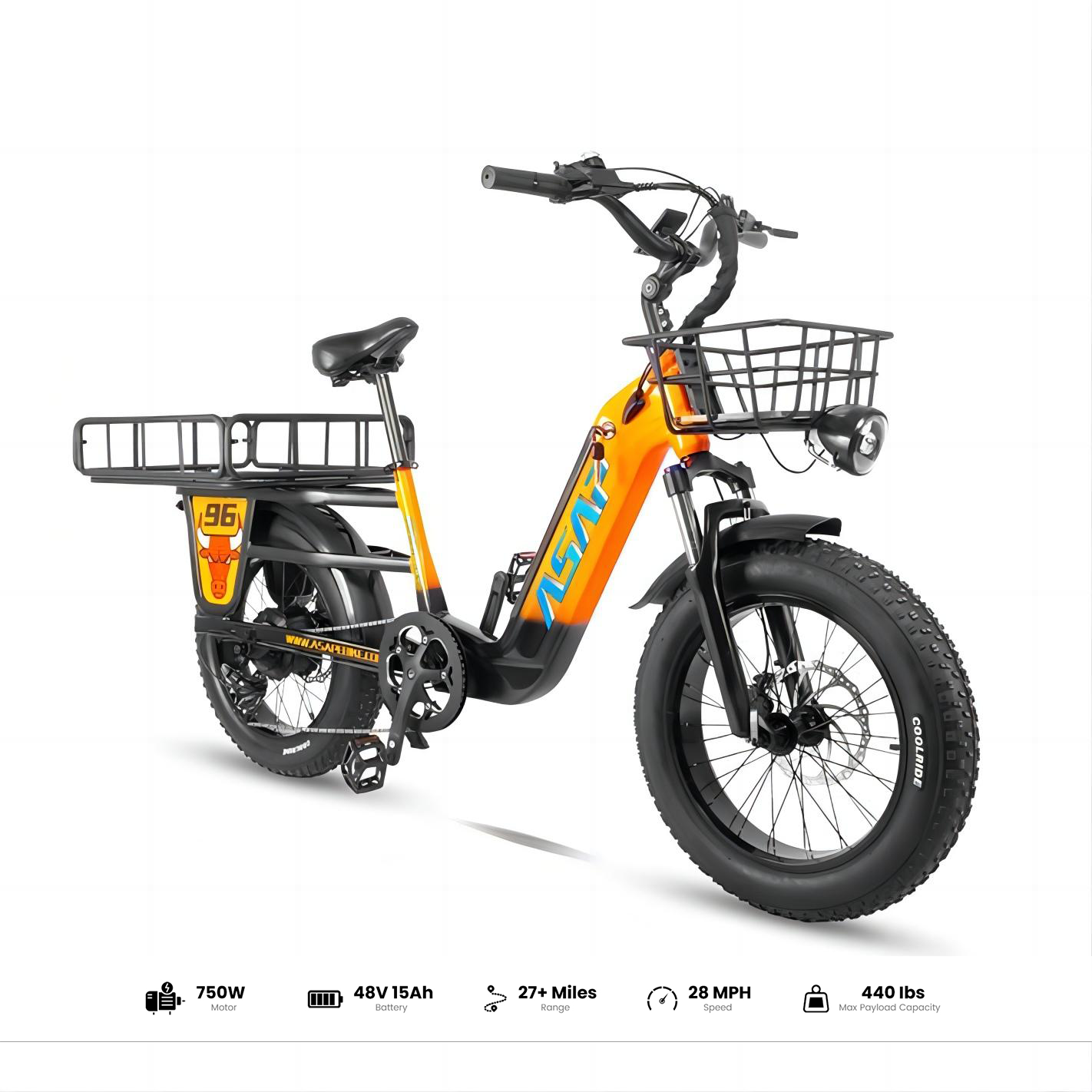 2024 New High Speed E-bike Equipped 26 Inch Fat Tire Using 48V Lithium Battery Powered Electric Bike