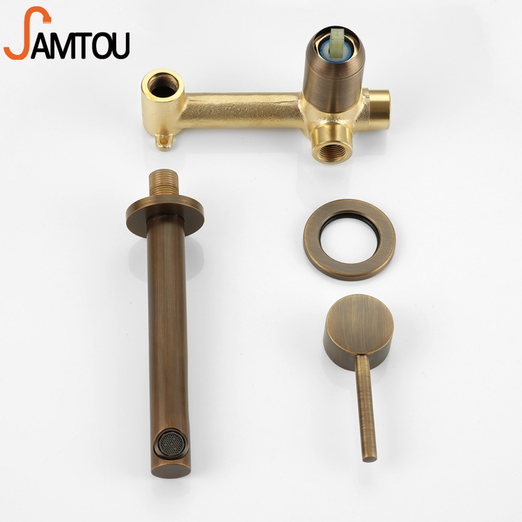 antique bathroom basin faucet,wall mount faucet basin brass kaipin,antique bronze basin faucet2 hole bathroom faucet hidden c