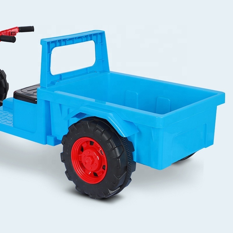 Samtoy Simulation 12V Battery Power 4 Wheels Electric Children Driving Cars Kids Ride on Tractor