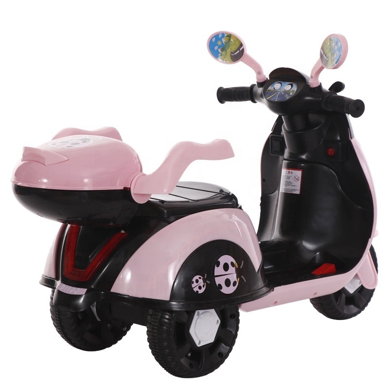 Battery Power Three Wheel  kids Ride On Motorcycle Electric Plastic Chidren Ride On Car for Kids to Drive