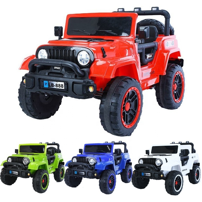 Samtoy Hot Sale 6V 4WD Battery 2 Seats Power 4 Wheels Kids Ride on Car Electric Toy Car for Children to Drive