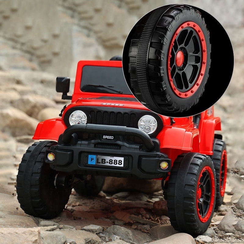 Samtoy Hot Sale 6V 4WD Battery 2 Seats Power 4 Wheels Kids Ride on Car Electric Toy Car for Children to Drive