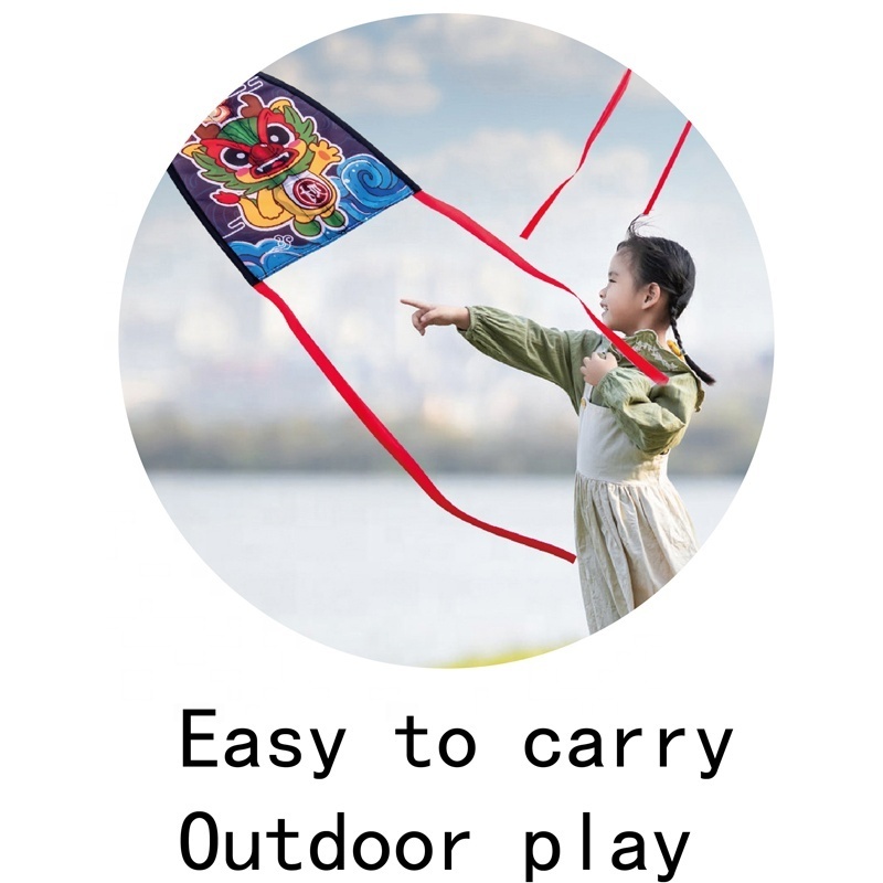 New Arrival Kids Outdoor Pull and Play Flying Toy Fun Hand Throwing Thumb Ejection Kite for Kids