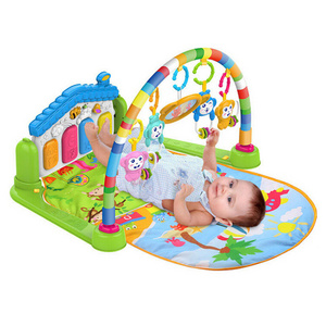 5 in 1 soft pedal piano baby activity gym  with music light