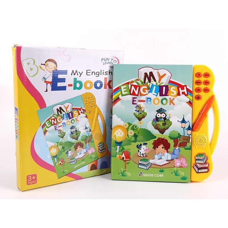 Samtoy Early Educational Intelligent Cognition Learning Book English Learning Machine E-Book Learning Toy with Pen