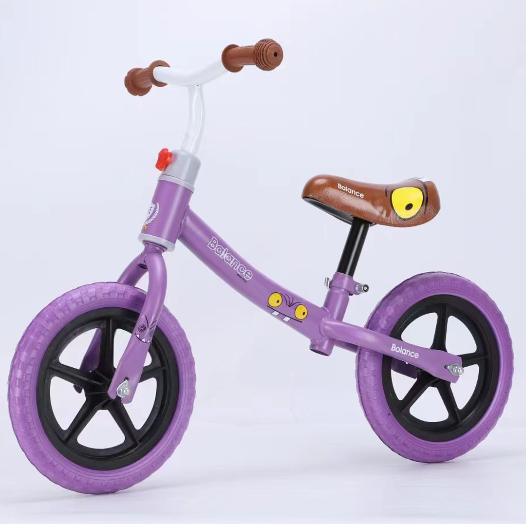 2 EVA Wheel 12 Inch Quadricycle Baby Balance Bike Kids Scooter Slide Ride On Car for Kids to Drive