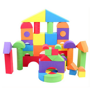 50pcs children educational diy large foam EVA building block