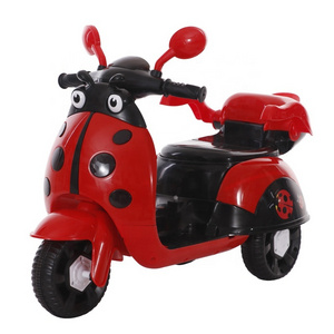 Battery Power Three Wheel  kids Ride On Motorcycle Electric Plastic Chidren Ride On Car for Kids to Drive