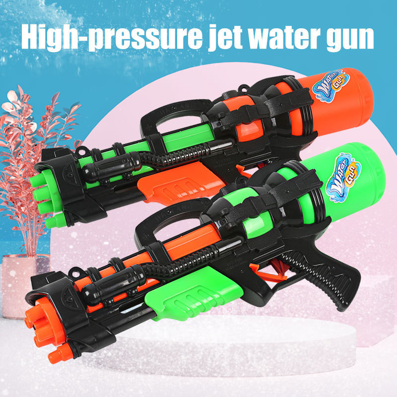 Custom Portable Summer Outdoor Plastic Toy Fun Big Water Gun for Kids Adults