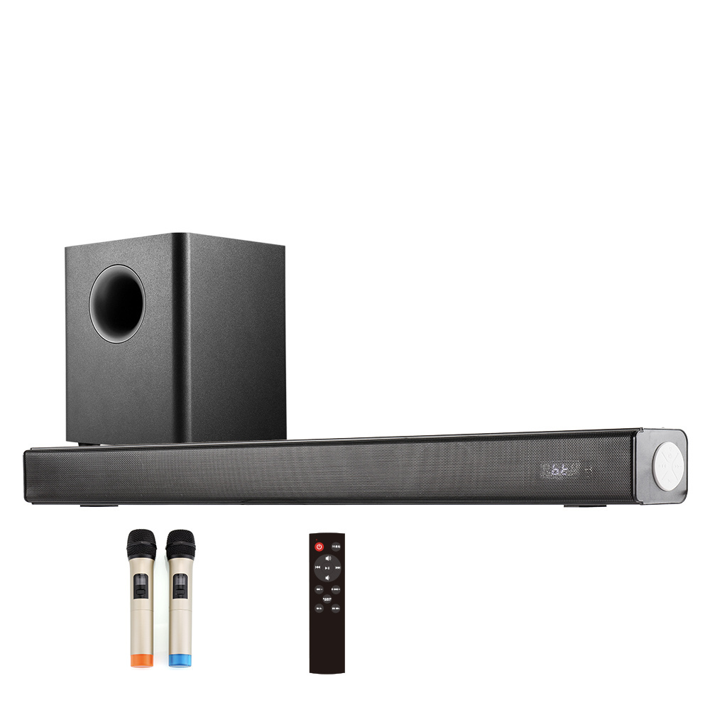 Online Bestseller 6.5  Inch Professional Audio Video Home Theater  Soundbar home KTV System microphone karaoke system