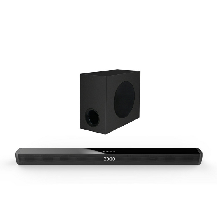 Samtronic  2.1CH Sound Bar System Subwoofer BT V5.1 Home Theater Wireless Soundbar For Smart Tv with wireless subwoofer