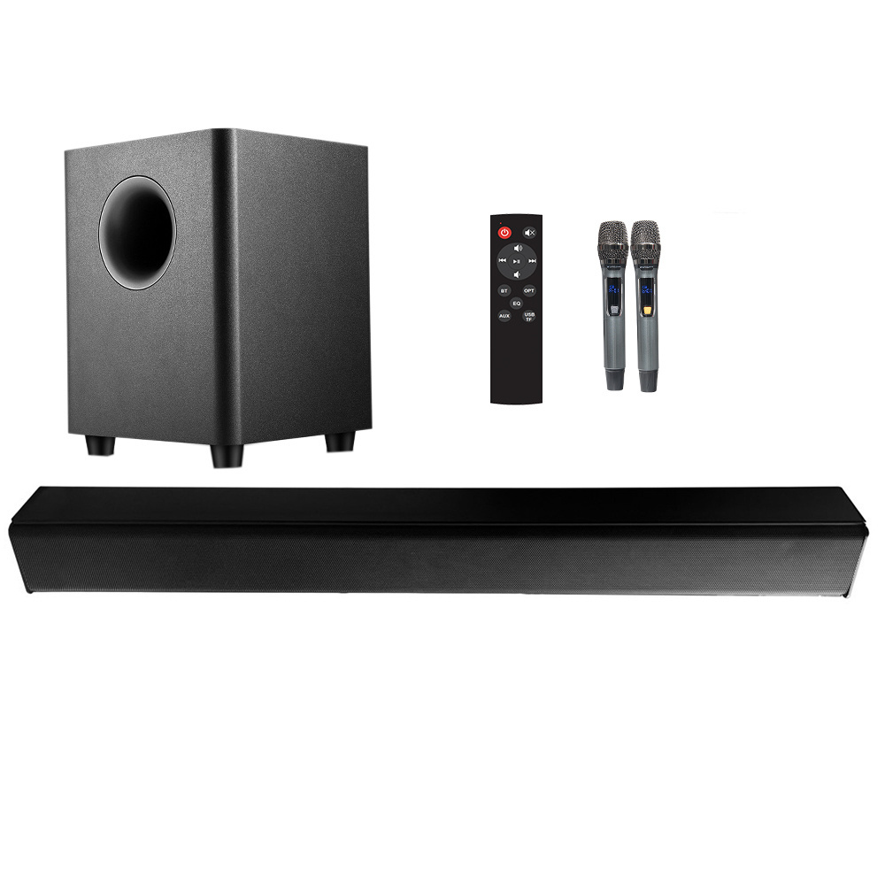 Online Bestseller 6.5  Inch Professional Audio Video Home Theater  Soundbar home KTV System microphone karaoke system