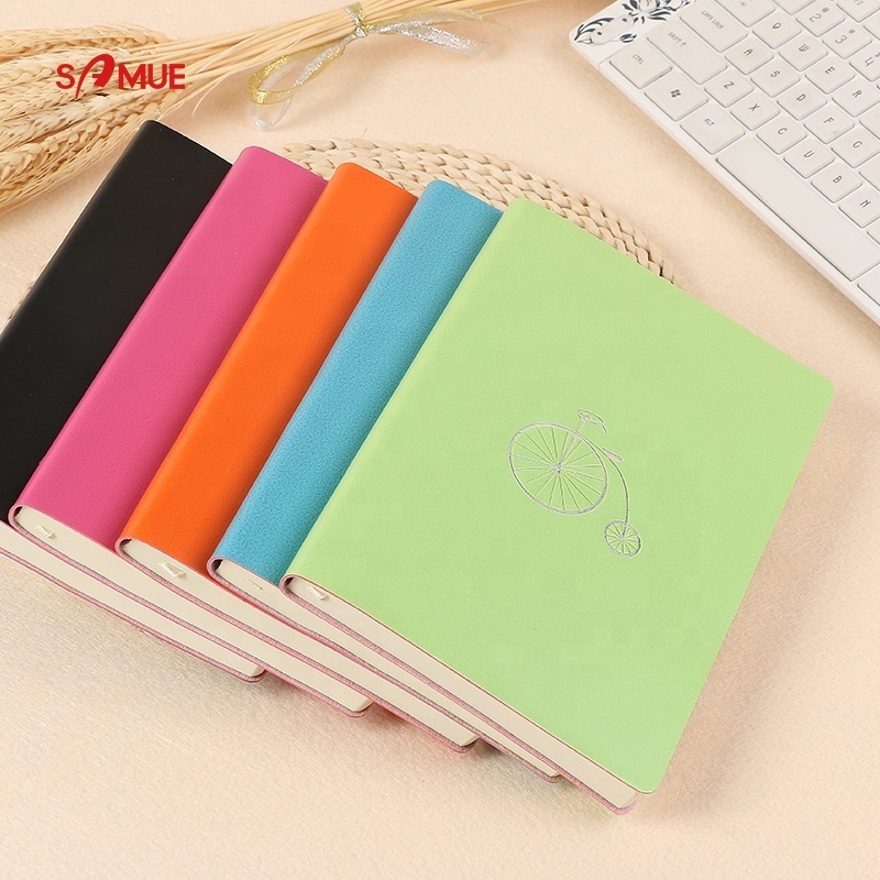 A4 A5 Binder hologram pvc allochroic cover notebook with bookmark