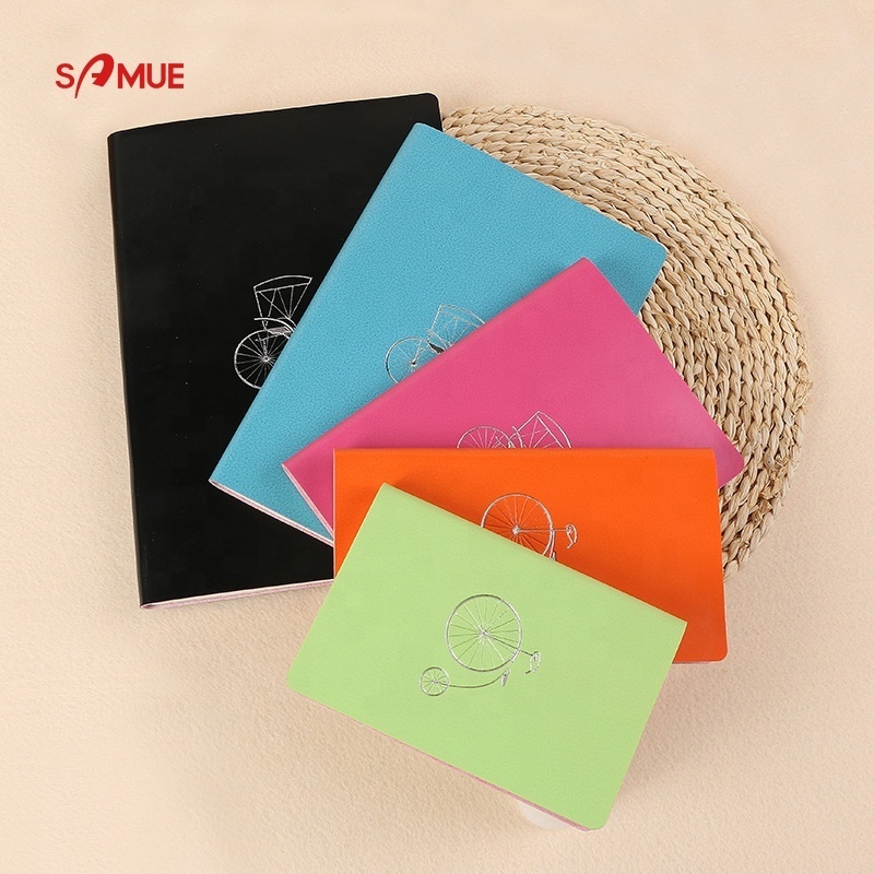 A4 A5 Binder hologram pvc allochroic cover notebook with bookmark