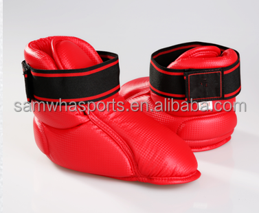 High quality ITF taekwondo  equipment foot protectors OEM