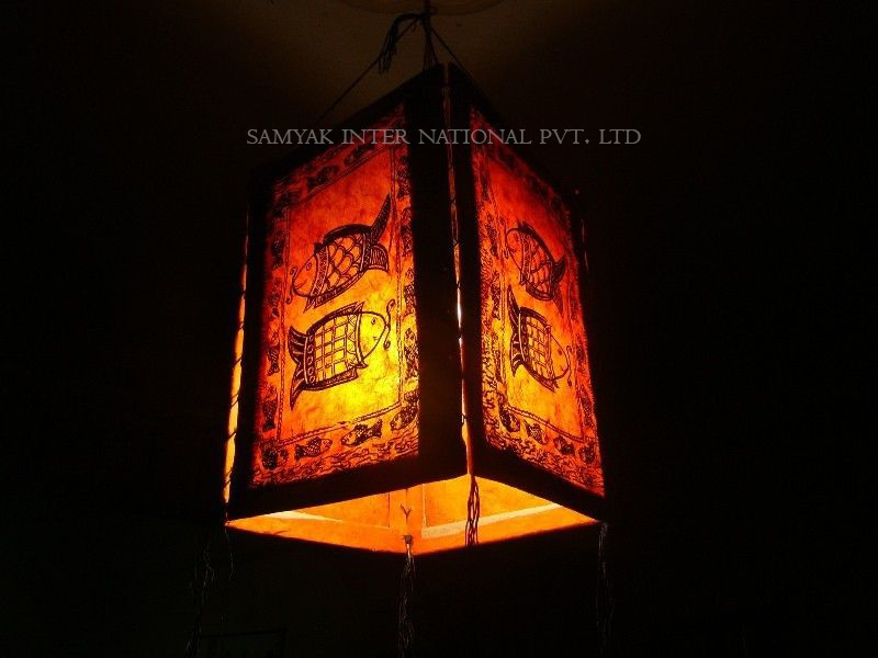 Handmade Nepali Lokta Paper Lamp Shade Made in Nepal| Eco-friendly Excellent home decoration item