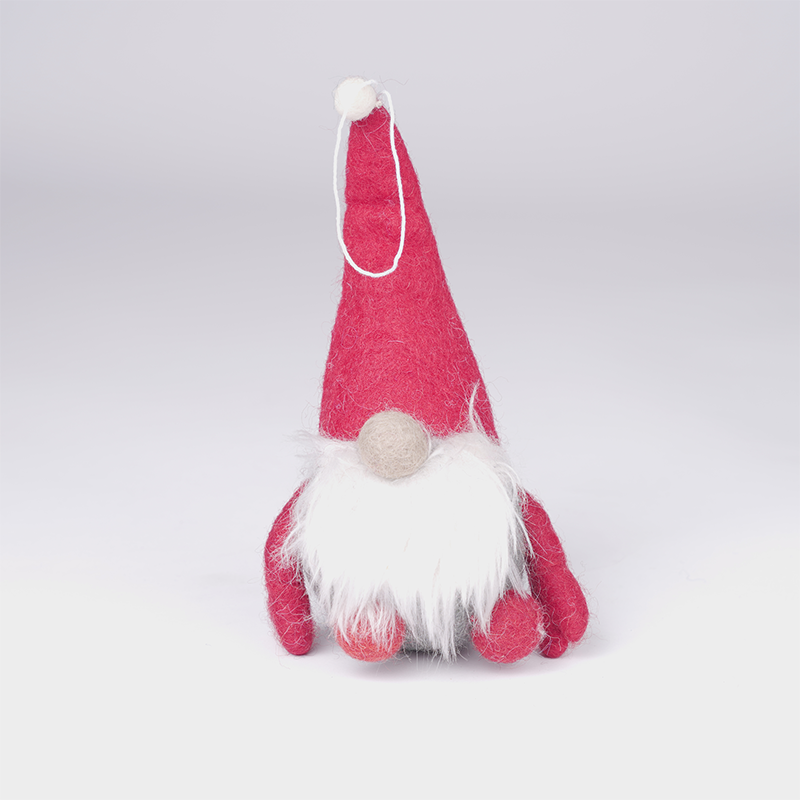 Best selling felt Gnomes Decoration Christmas Felt Stuffed Gnome Decor with Nordic Style