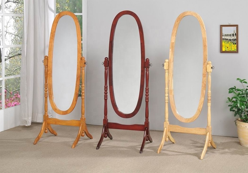 Cheval Oval Swivel mirror